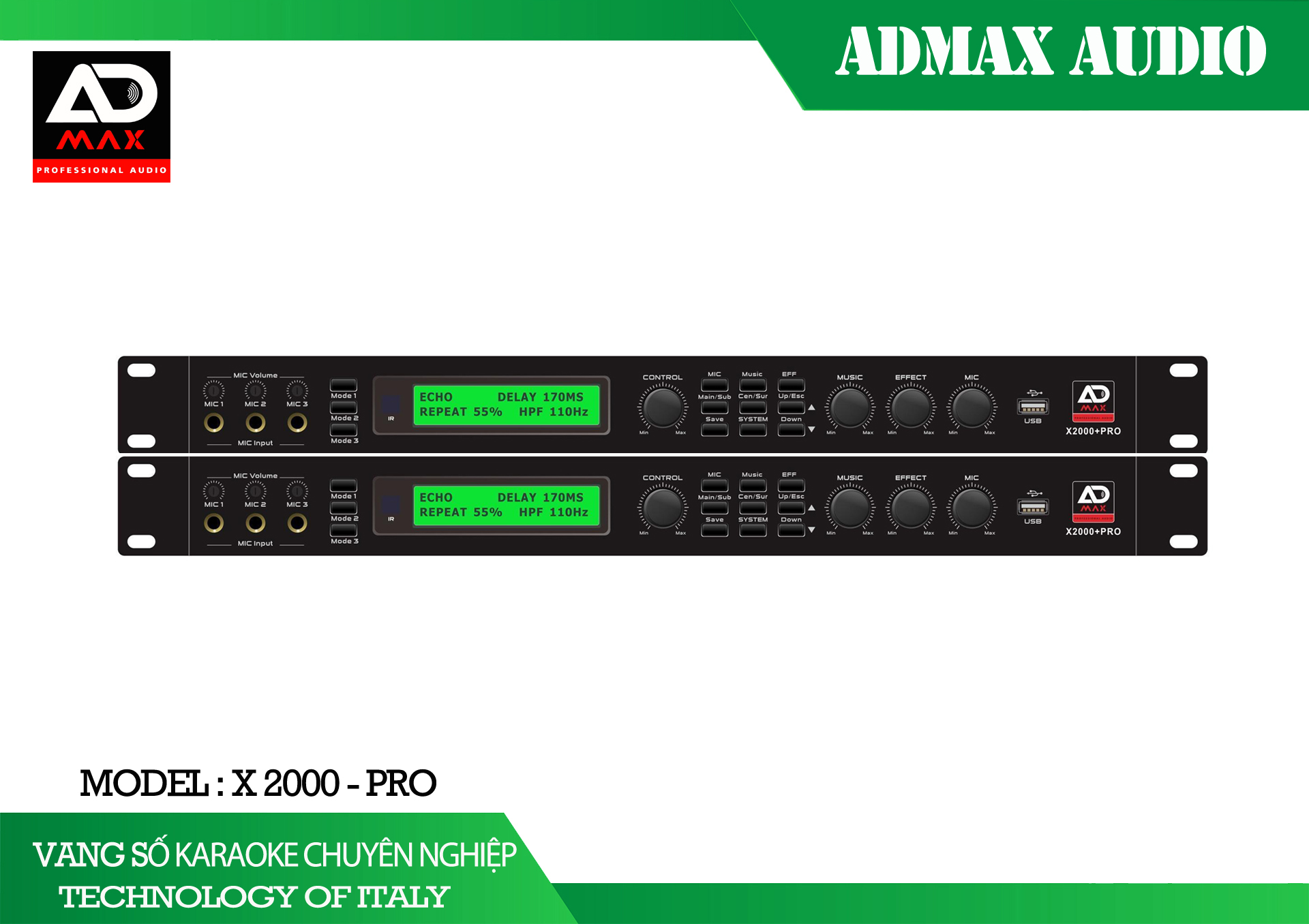 ADmax - X2000+ Pro